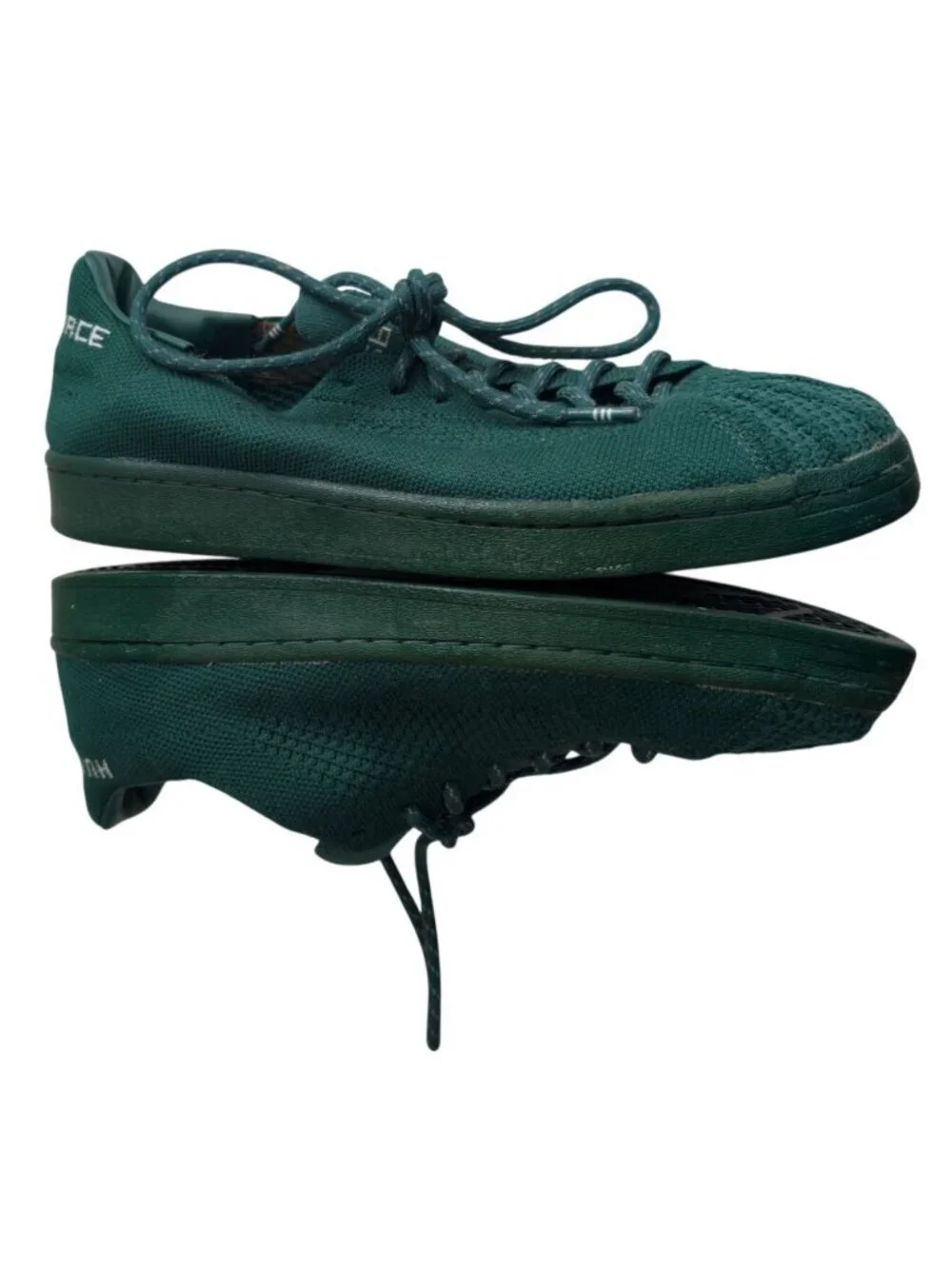 Adidas Pharrell Williams Human Race Superstar Primeknit Green Mens 8.5
